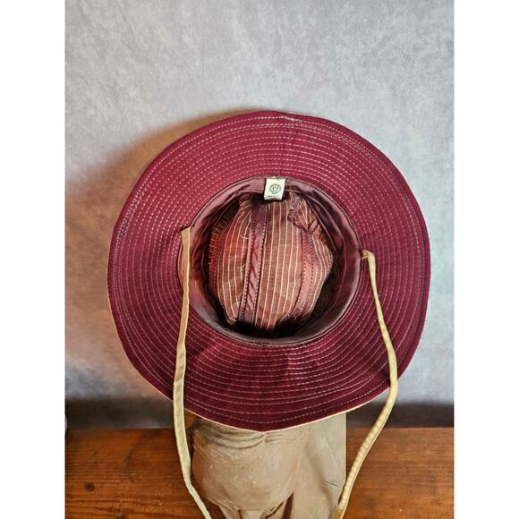 Etienne Aigner Designer Bucket Hat. Made In USA. Brown. Size L - Picture 5 of 6